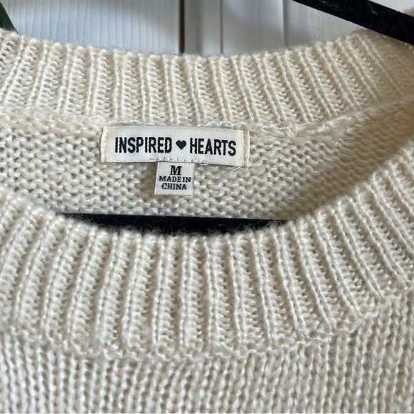 Inspired Hearts Striped Sweater - Picture 2 of 4